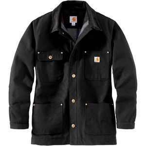 Carhartt Men's Loose fit Firm Duck Blanket-Lined Chore Coat. XL Tall. New w tags